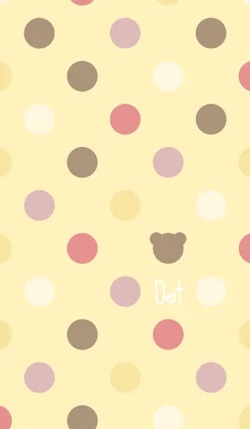 [LINE着せ替え] dot * bearの画像1