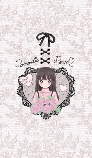 [LINE着せ替え] Romantic Roseの画像1