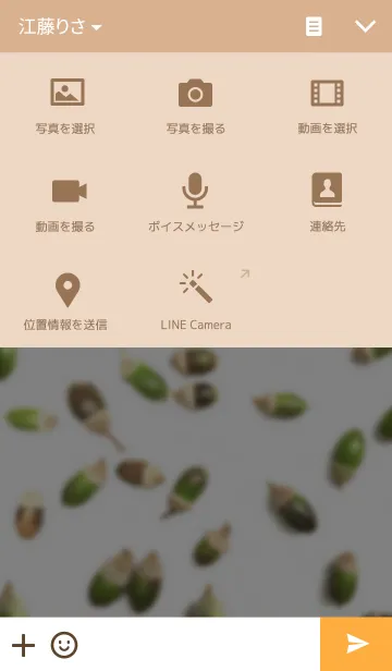 [LINE着せ替え] どんぐりの画像4