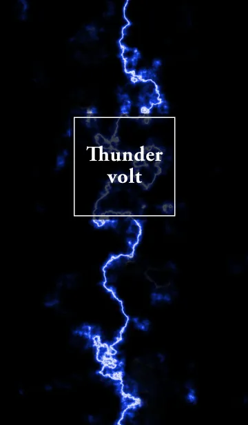 [LINE着せ替え] Thunder voltの画像1