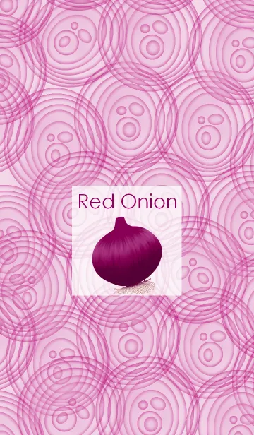 [LINE着せ替え] Red Onion ~紫玉ねぎ~の画像1