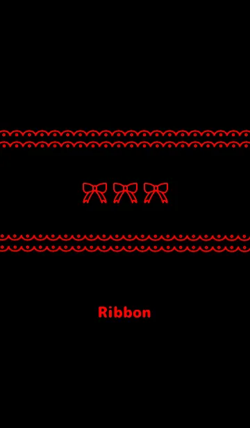 [LINE着せ替え] Ribbon ♥ Ribbonの画像1