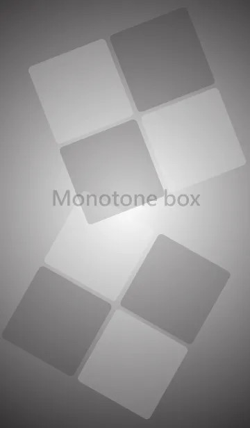 [LINE着せ替え] Monotone boxの画像1