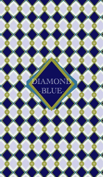 [LINE着せ替え] DIAMOND -BLUE-の画像1