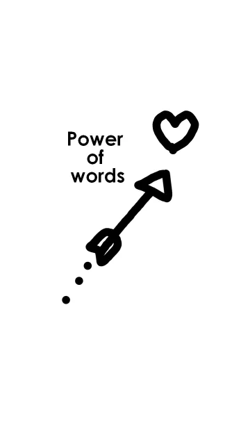 [LINE着せ替え] Power of words ~言葉のチカラ~の画像1