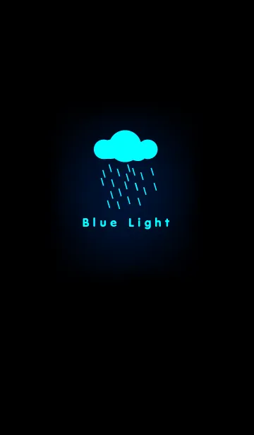 [LINE着せ替え] Blue Light themeの画像1