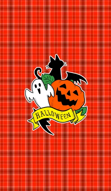 [LINE着せ替え] Halloween checkの画像1