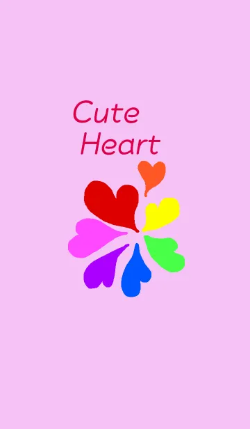 [LINE着せ替え] Cute Heart LOVEの画像1