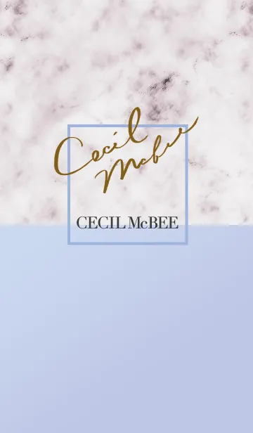 [LINE着せ替え] CECIL BLU＆WHTの画像1