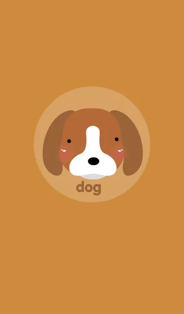 [LINE着せ替え] Simple dog.の画像1