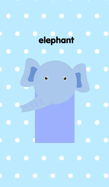 [LINE着せ替え] elephant themeの画像1