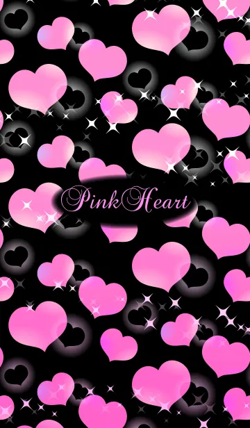 [LINE着せ替え] PINK HEART#03の画像1