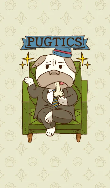 [LINE着せ替え] PUGTICS〜パグティクス〜の画像1