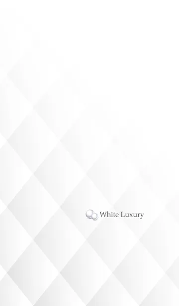 [LINE着せ替え] White Luxury -ver.1-の画像1