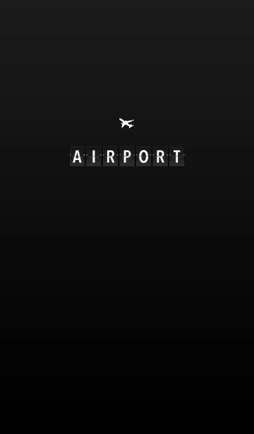 [LINE着せ替え] Airport Boardの画像1