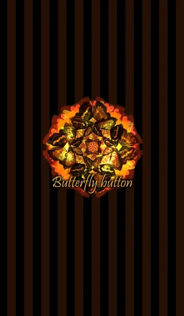 [LINE着せ替え] Butterfly buttonの画像1