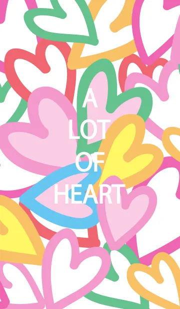 [LINE着せ替え] A lot of heart 1の画像1