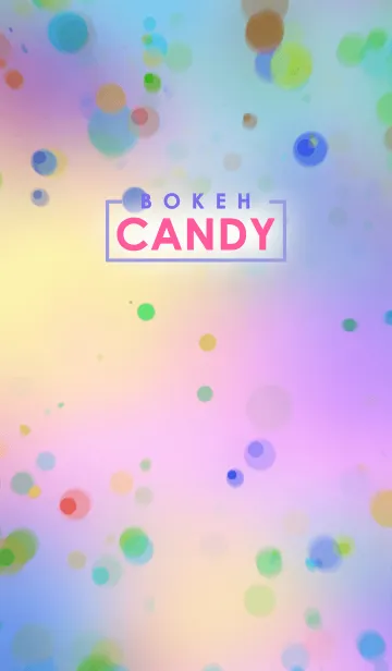 [LINE着せ替え] Candy Bokehの画像1