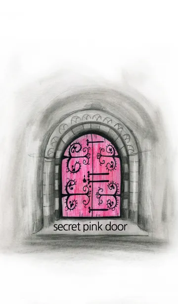 [LINE着せ替え] secret pink doorの画像1