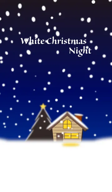 [LINE着せ替え] White Christmas Nightの画像1