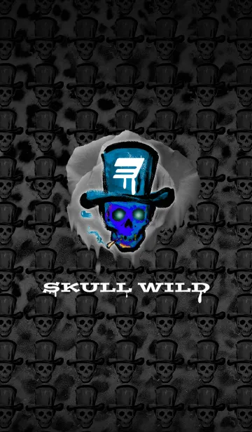 [LINE着せ替え] SKULL WILD3の画像1