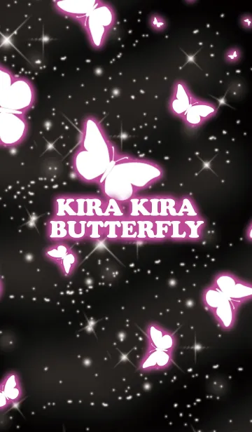 [LINE着せ替え] KIRA KIRA BUTTERFLYの画像1