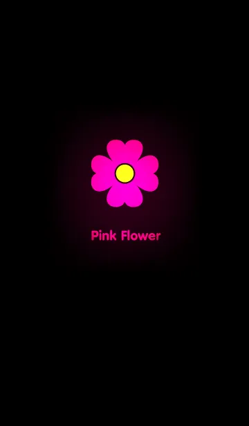 [LINE着せ替え] Pink flower Lightの画像1