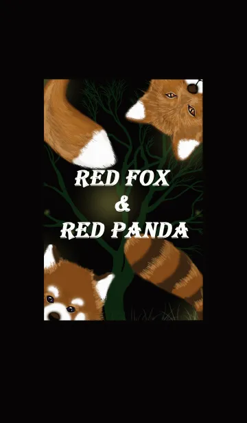 [LINE着せ替え] Red Fox ＆ Red Pandaの画像1