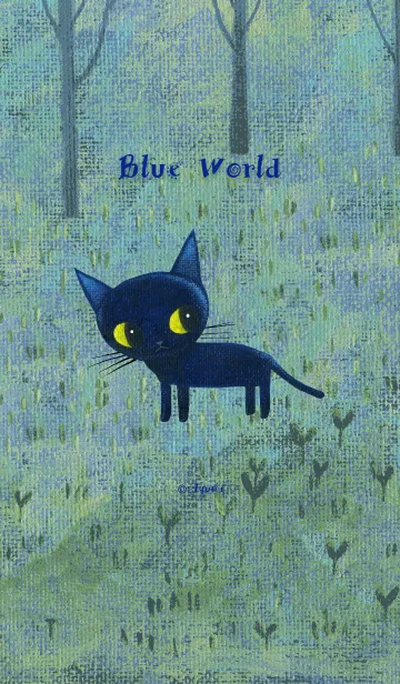 [LINE着せ替え] Blue Worldの画像1