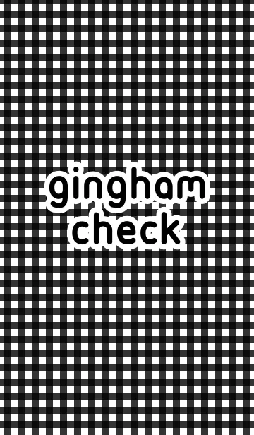 [LINE着せ替え] -gingham check-の画像1