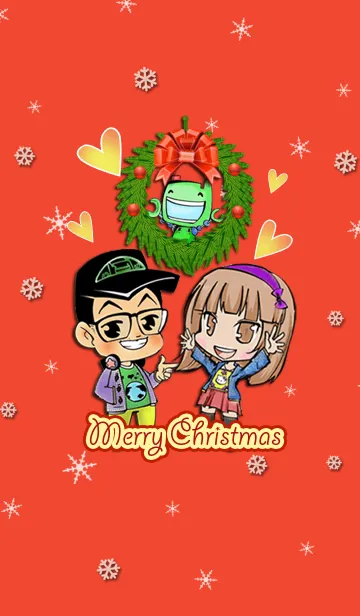 [LINE着せ替え] B＆B with you Merry Christmasの画像1