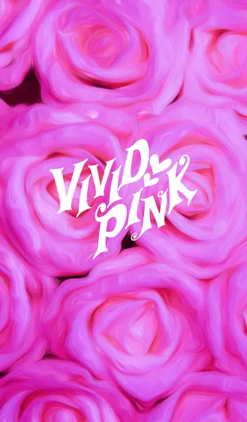 [LINE着せ替え] Vivid pinkの画像1