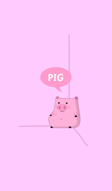 [LINE着せ替え] Fat pigの画像1