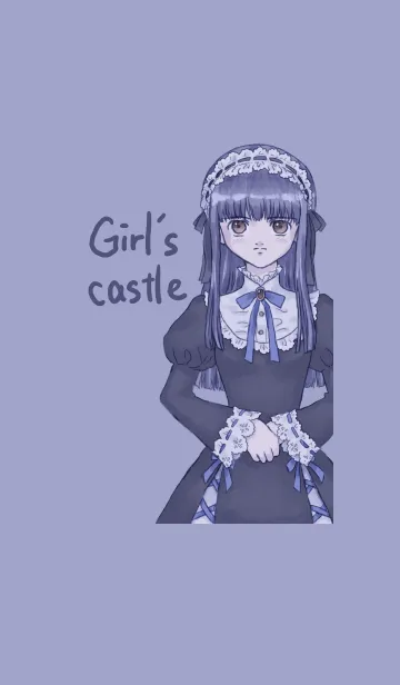 [LINE着せ替え] Girl's castleの画像1