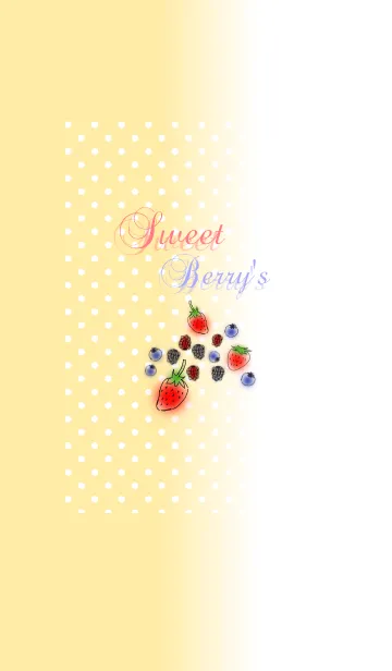 [LINE着せ替え] Sweet Berry'sの画像1