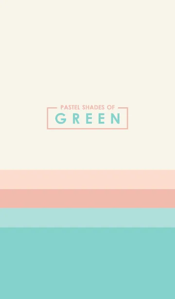 [LINE着せ替え] Pastel Shades of Greenの画像1