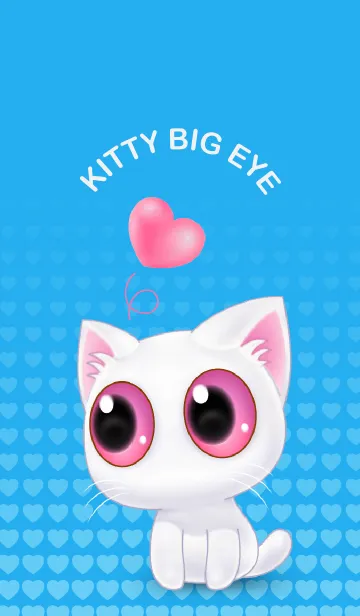 [LINE着せ替え] Kitty Big eyeの画像1