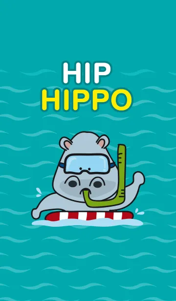 [LINE着せ替え] Hip Hippoの画像1