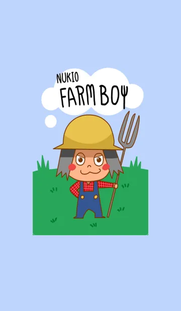 [LINE着せ替え] NUKIO Farm Boyの画像1