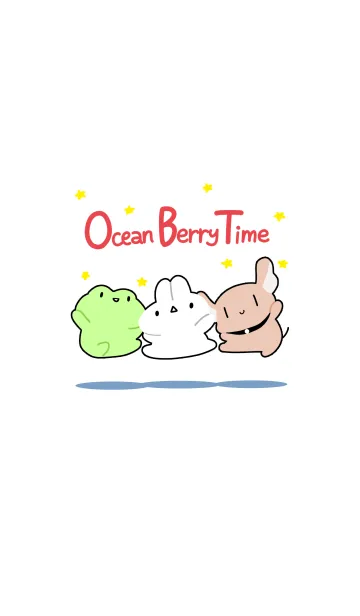 [LINE着せ替え] Ocean Berry Timeの画像1