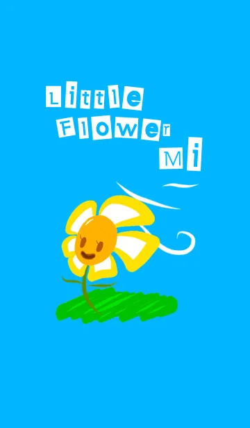 [LINE着せ替え] Little Flower Miの画像1