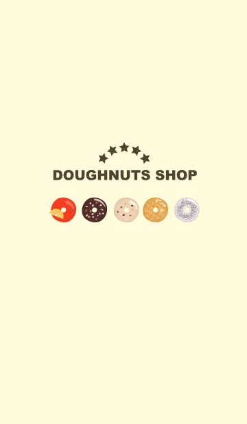 [LINE着せ替え] DOUGHNUTS SHOPの画像1