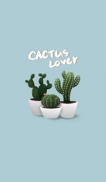 [LINE着せ替え] Cactus landの画像1