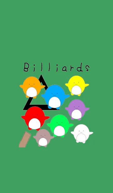 [LINE着せ替え] Billiardsの画像1