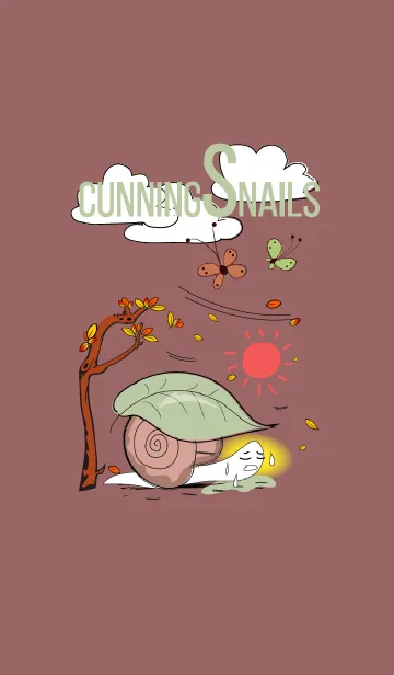 [LINE着せ替え] Cunning Snailsの画像1