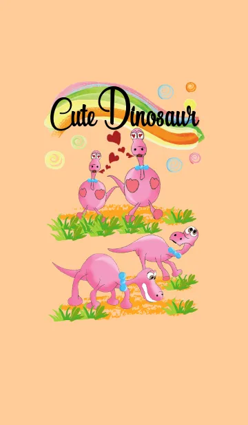 [LINE着せ替え] Very Cute Dinosaurの画像1