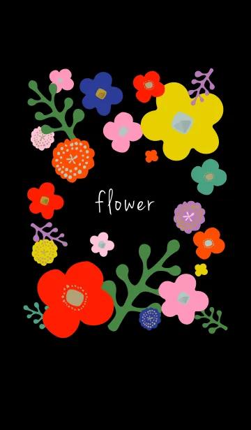 [LINE着せ替え] Flower's chatの画像1