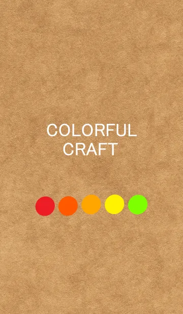 [LINE着せ替え] COLORFUL CRAFTの画像1