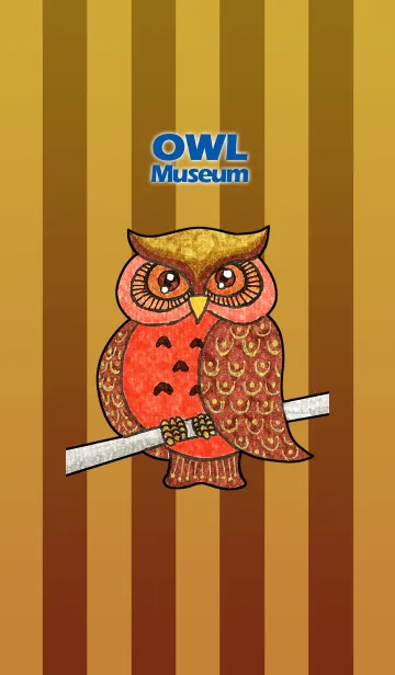 [LINE着せ替え] OWL Museum 22 - Secret Owlの画像1