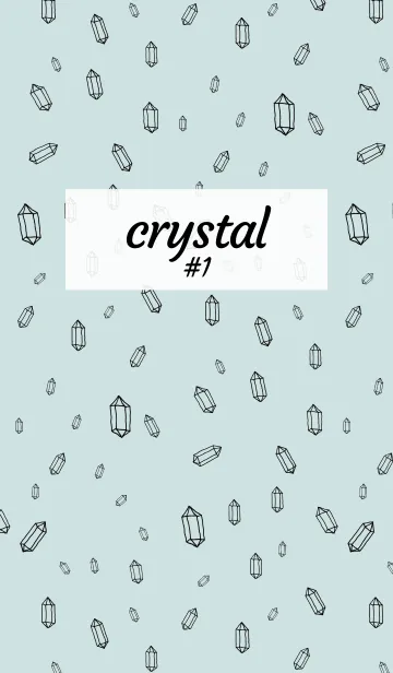 [LINE着せ替え] crystal#1の画像1